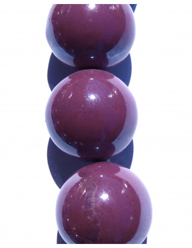 Céramique violet Boule