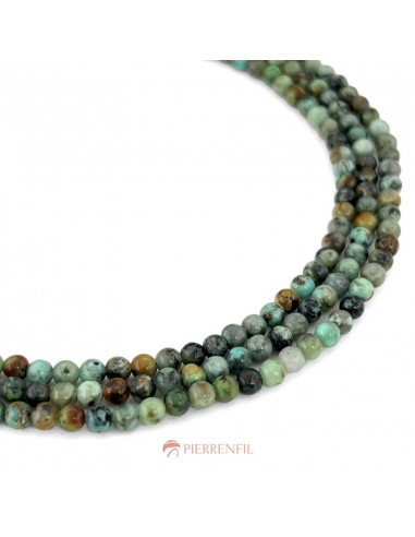 Turquoise africaine Boule 3mm