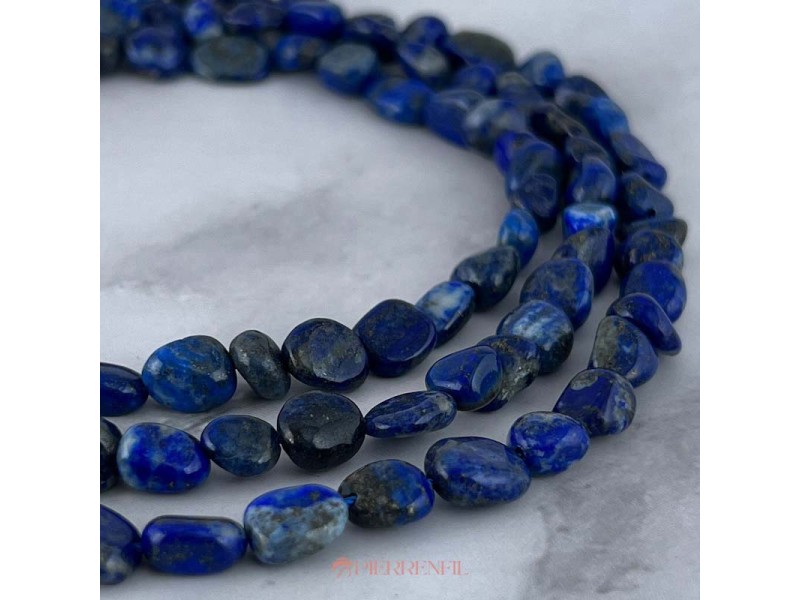 Lapis lazuli Cailloux 6x8mm