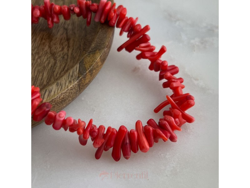 Corail bambou rouge Branche 1x11mm