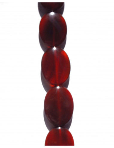 Agate rouge Ovale